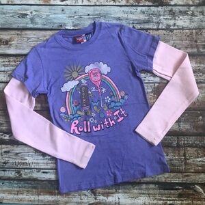 Gap Junk Food Tootsie Top "Roll With It" ~ XS (4/5)